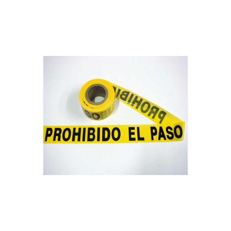 CINTA DE PROHIBIDO EL PASO