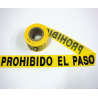 CINTA DE PROHIBIDO EL PASO