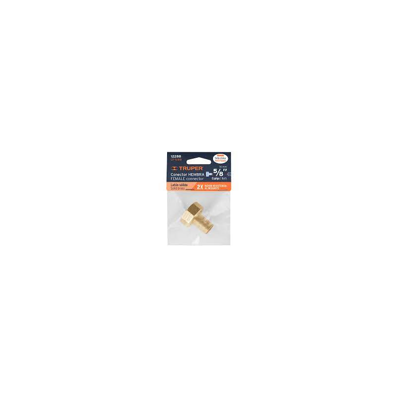 CONECTOR HEMBRA 5/8  TRUPER